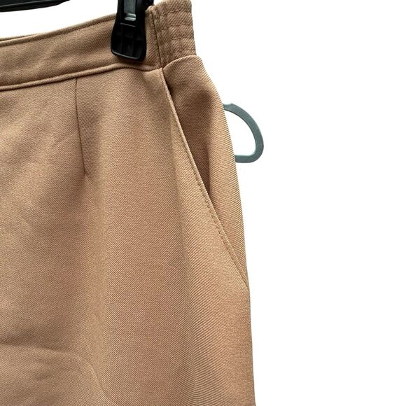 Sears Tan Vintage 70s Sears Women's Skirt - Skirts That Fit -Pockets Size L - 18 - Picture 4 of 9